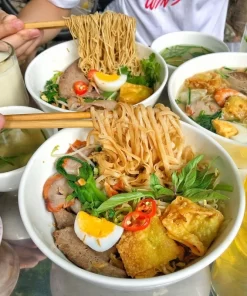 Hanoi Motorbike Night Street Food Tour: Nightlife & Night Food (Code: B105)